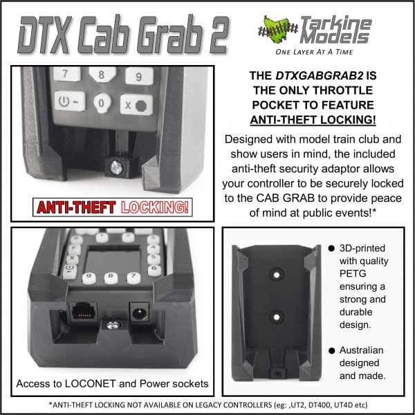 CAB GRAB - Suit Digitrax DT600 / UT6 Series and Legacy Controllers - Image 2