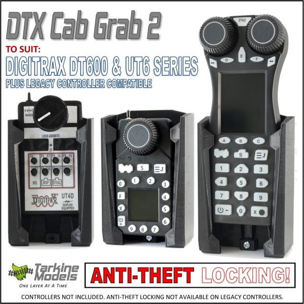 CAB GRAB - Suit Digitrax DT600 / UT6 Series and Legacy Controllers