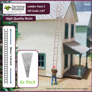 HO - Ladder Pack 2 (Straight Style)