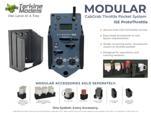 CABGRAB MODULAR Throttle Pocket - Suits iSE ProtoThrottle